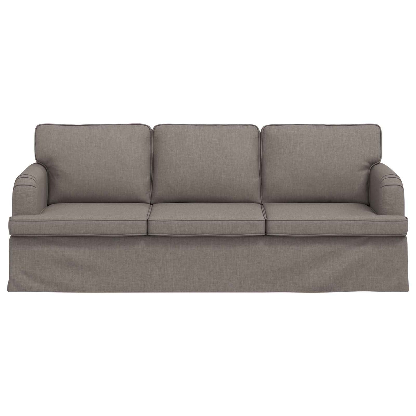 Bank Taupe 142 x 80 x 85 cm Metaal