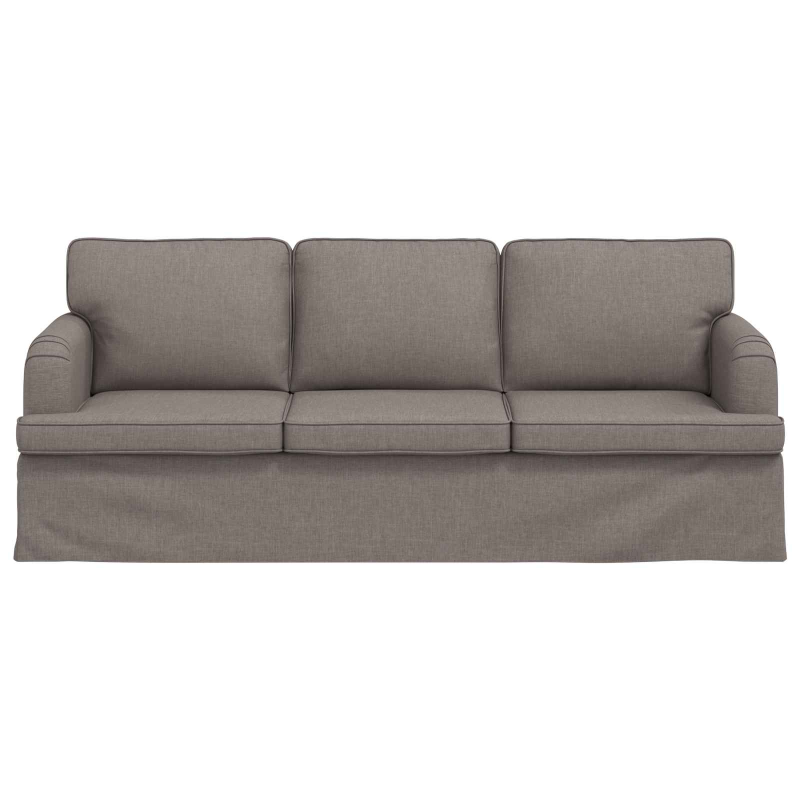 Bank Taupe 142 x 80 x 85 cm Metaal
