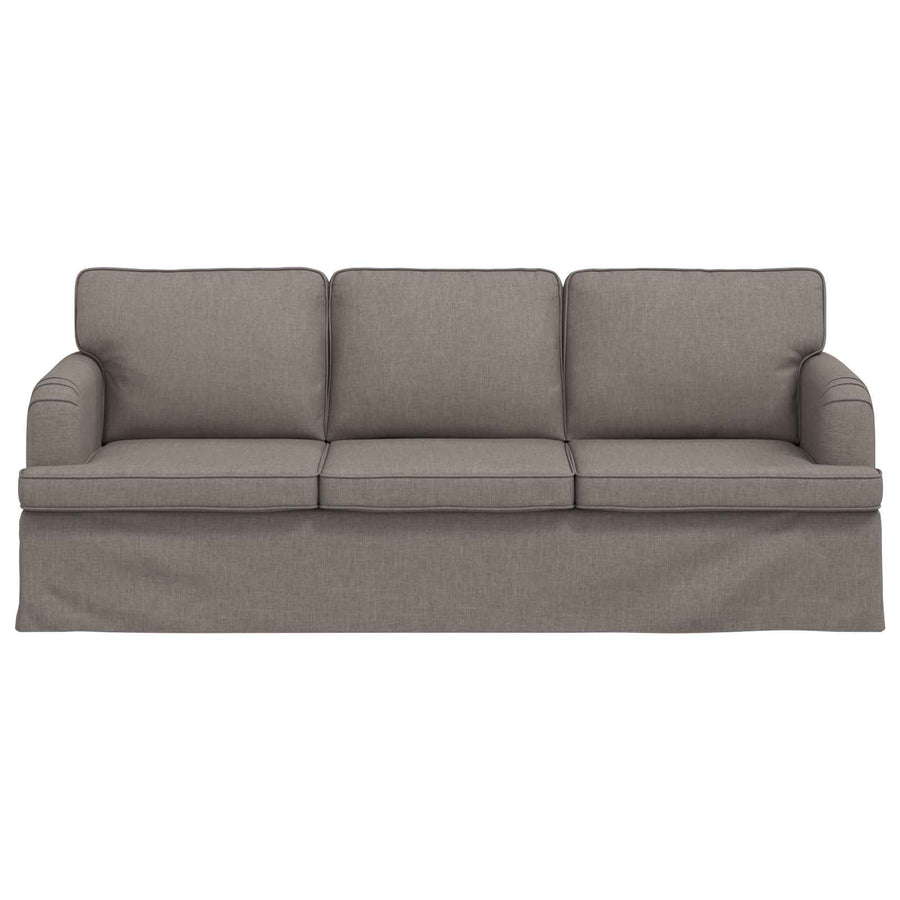Bank Taupe 142 x 80 x 85 cm Metaal