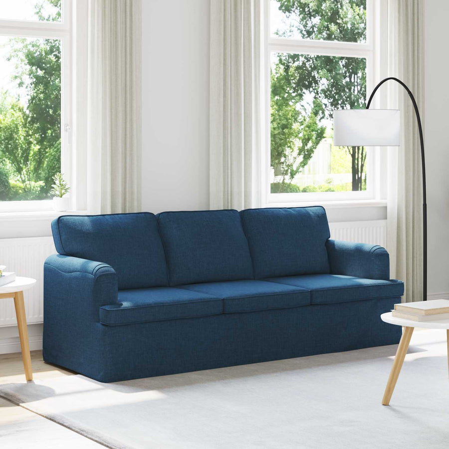 Bank Blauw 142 x 80 x 85 cm Metaal