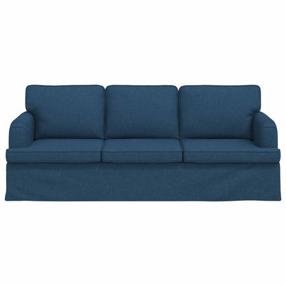 Bank Blauw 142 x 80 x 85 cm Metaal