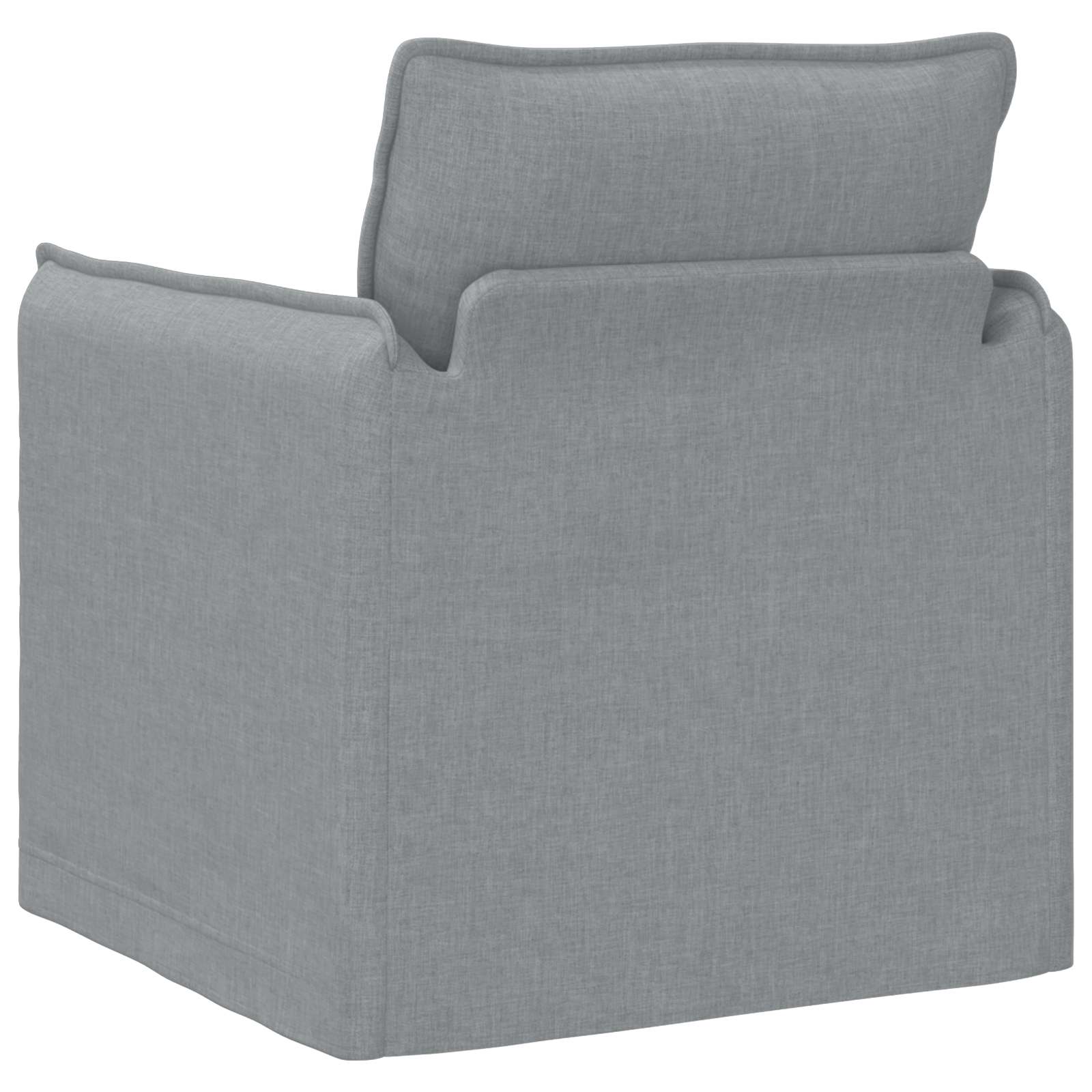 Bank 60cm Lichtgrijs Metaal