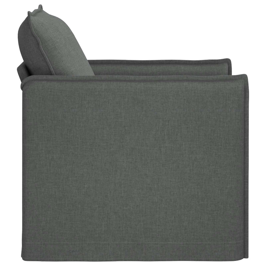 Bank 60cm Donkergrijs Metaal