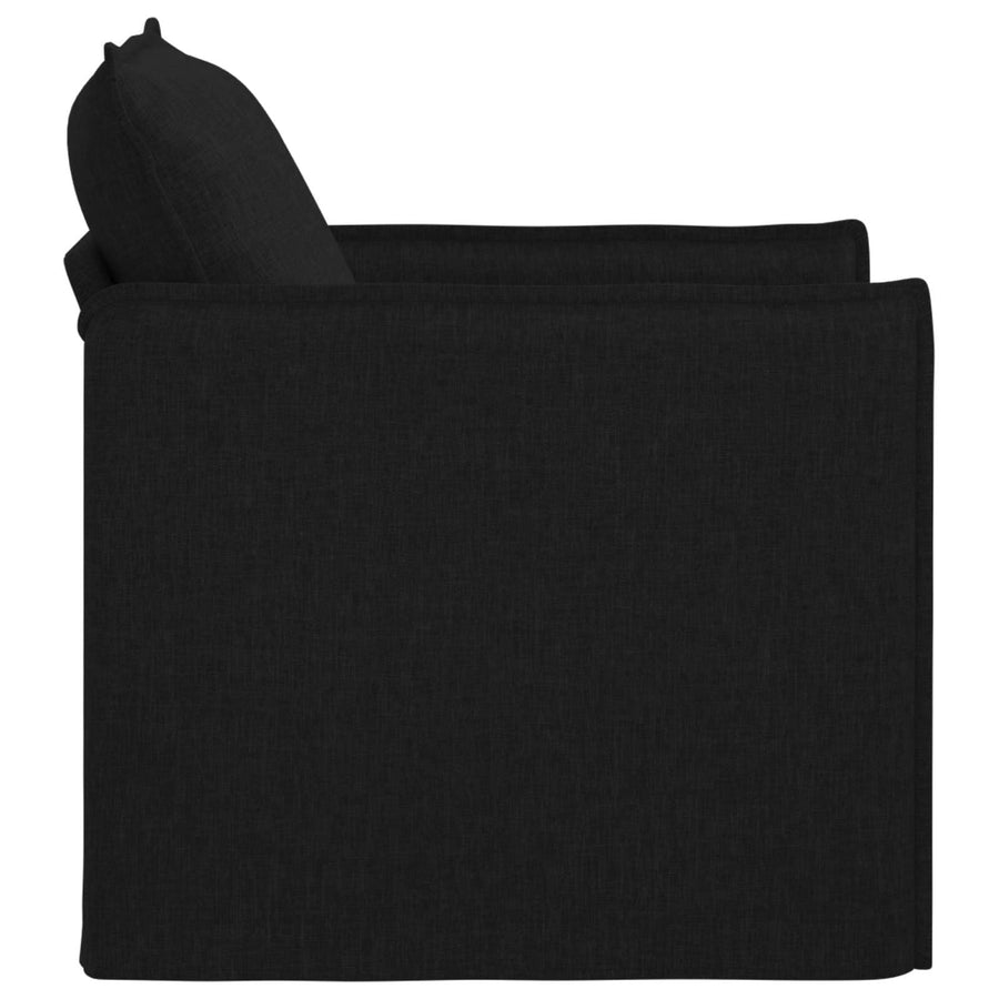 Bank 60cm Zwart Metaal