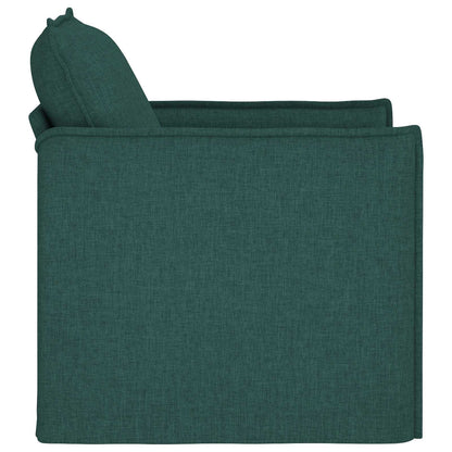Bank 60cm Donkergroen Metaal