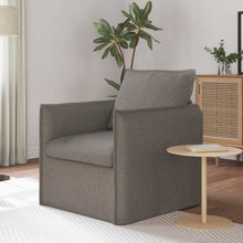 Bank 60cm Taupe Metaal