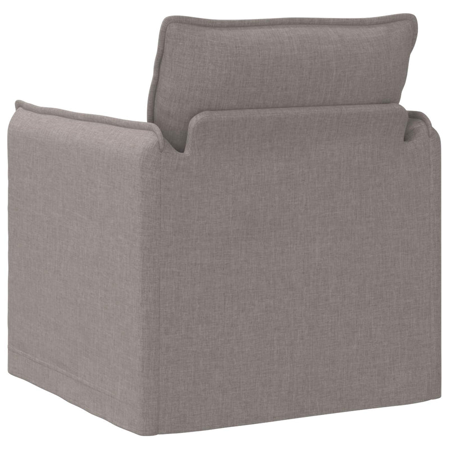 Bank 60cm Taupe Metaal