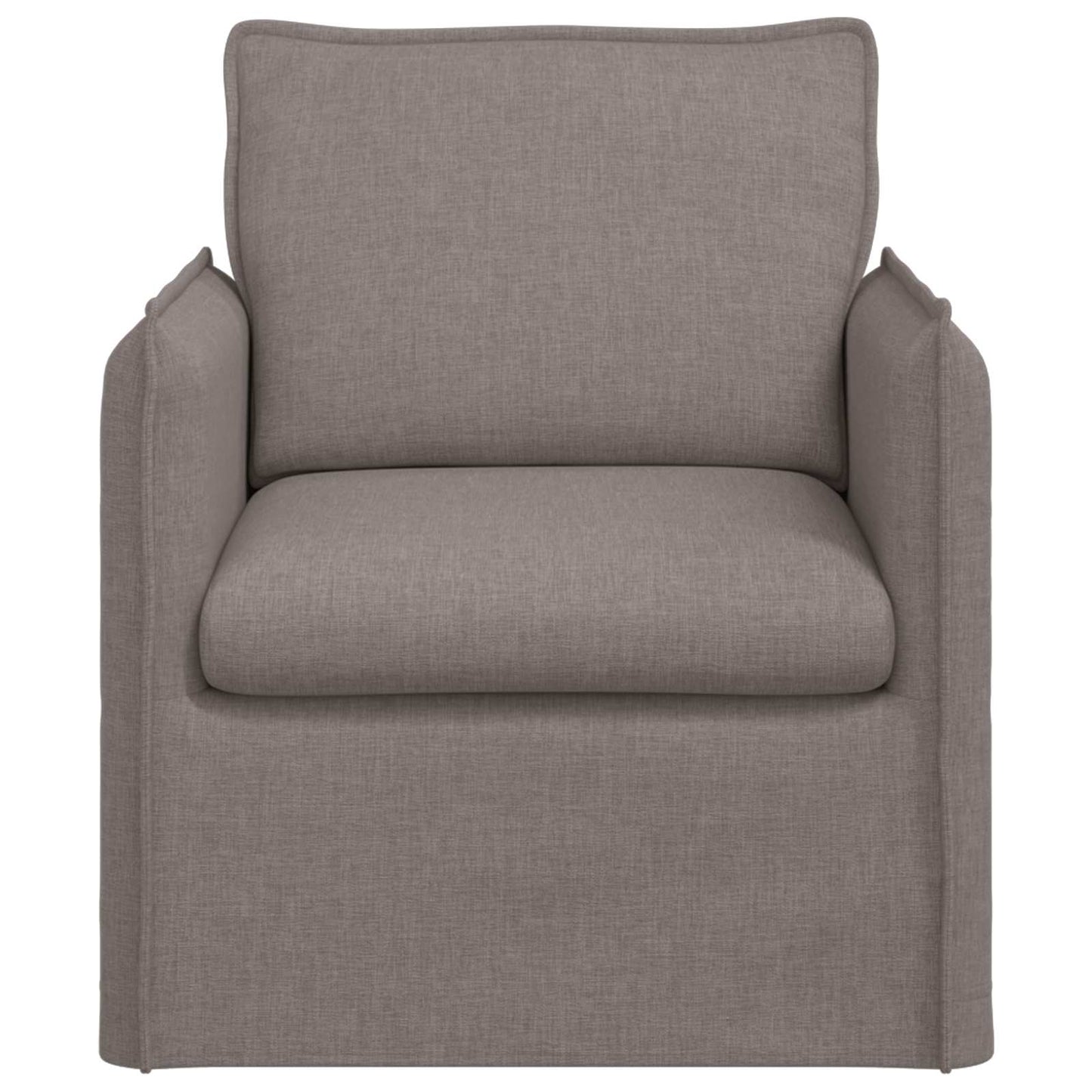 Bank 60cm Taupe Metaal