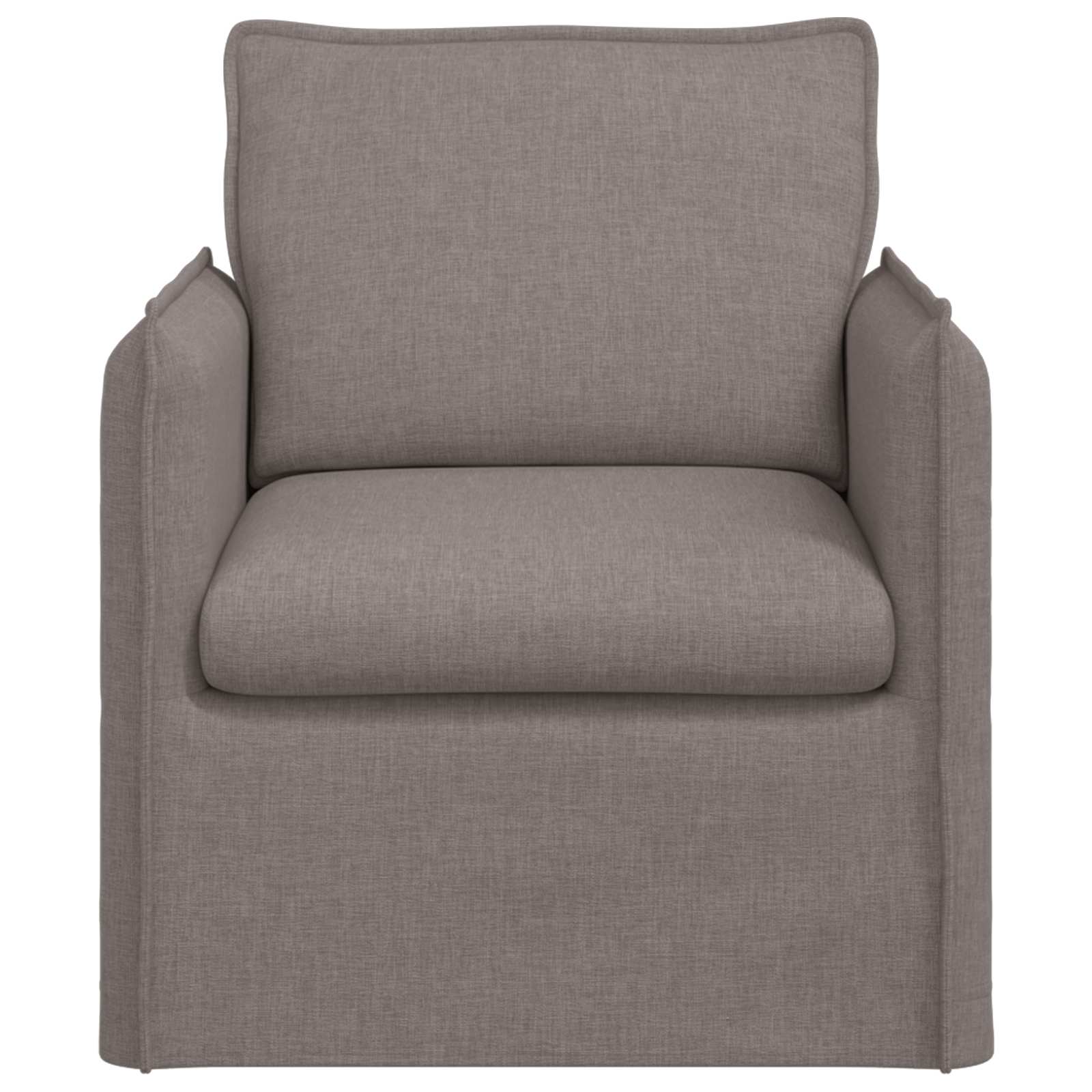 Bank 60cm Taupe Metaal