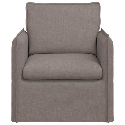 Bank 60cm Taupe Metaal