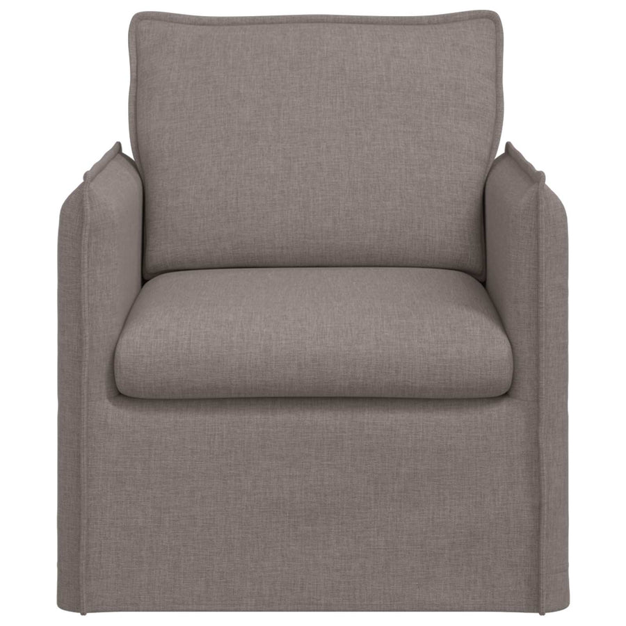 Bank 60cm Taupe Metaal