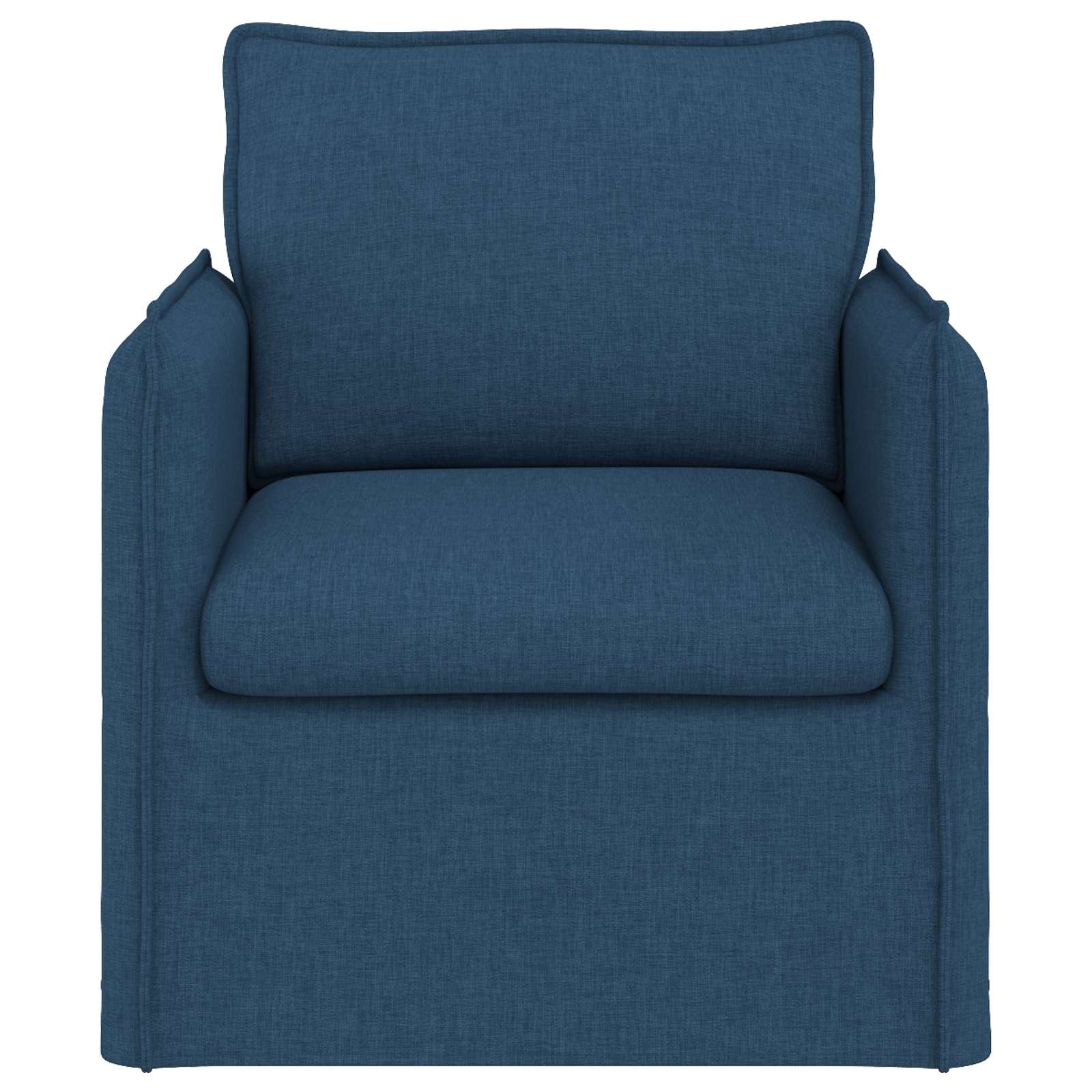 Bank 60cm Blauw Metaal