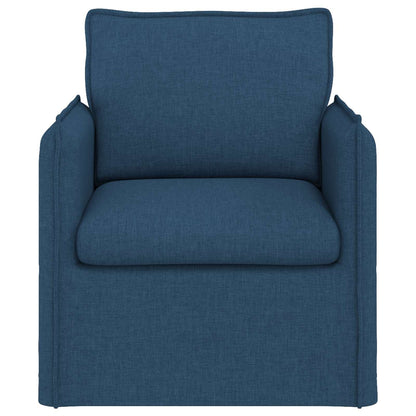 Bank 60cm Blauw Metaal