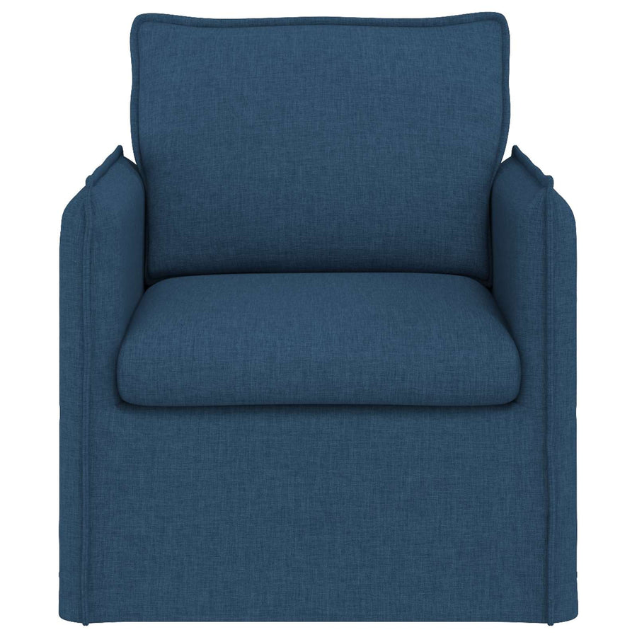 Bank 60cm Blauw Metaal