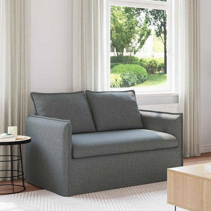 Bank Donkergrijs 195 x 82 x 85 cm Metaal