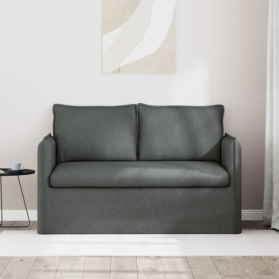 Bank Donkergrijs 195 x 82 x 85 cm Metaal