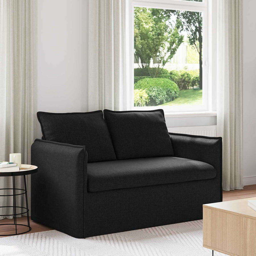 Bank Zwart 195 x 82 x 85 cm Metaal