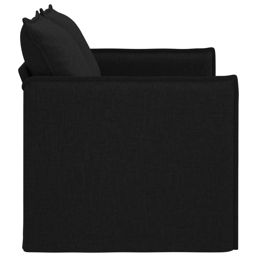 Bank Zwart 195 x 82 x 85 cm Metaal