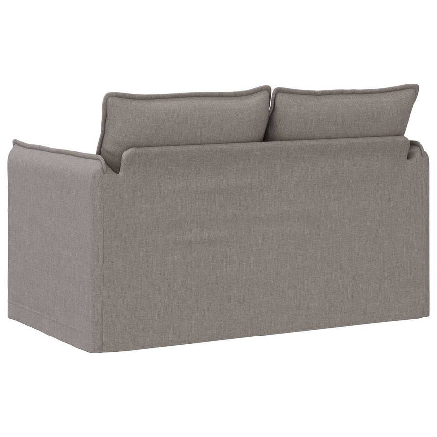 Bank 120cm Taupe Metaal
