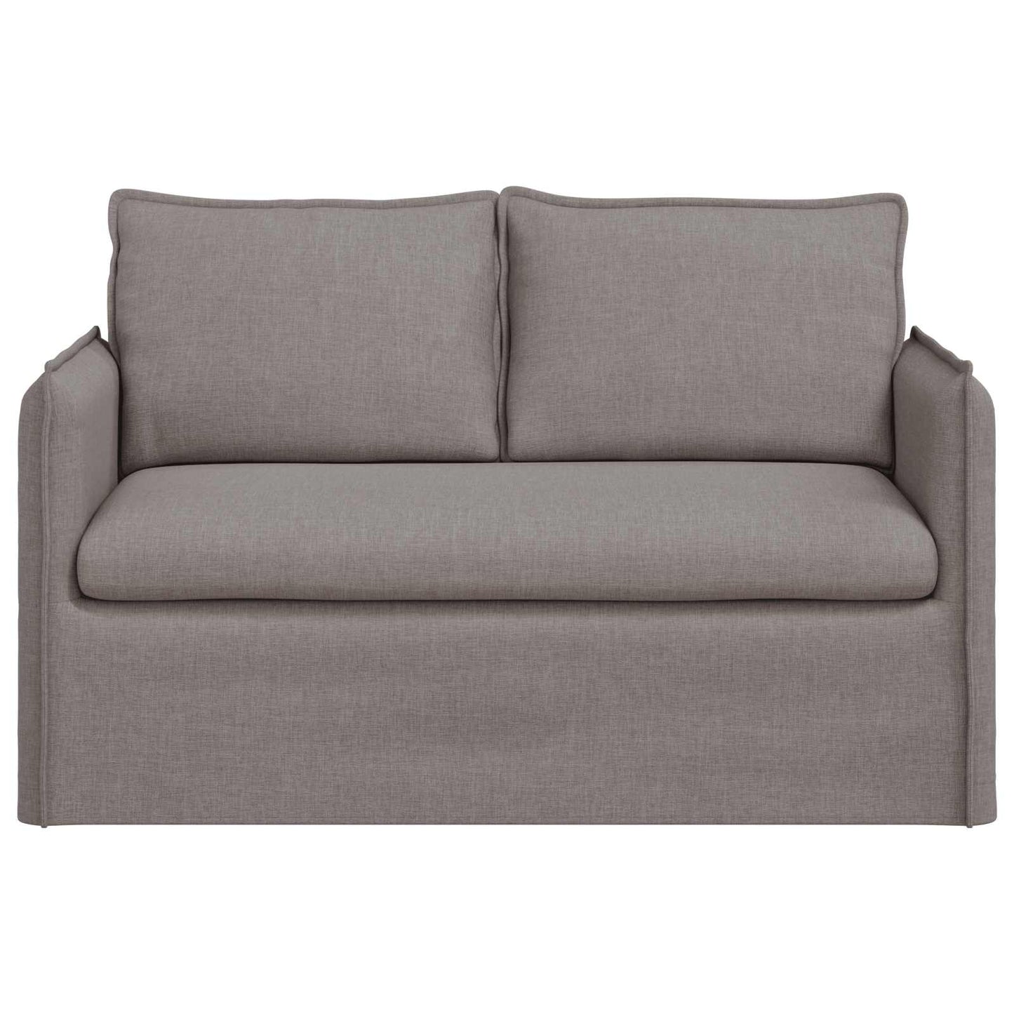 Bank 120cm Taupe Metaal
