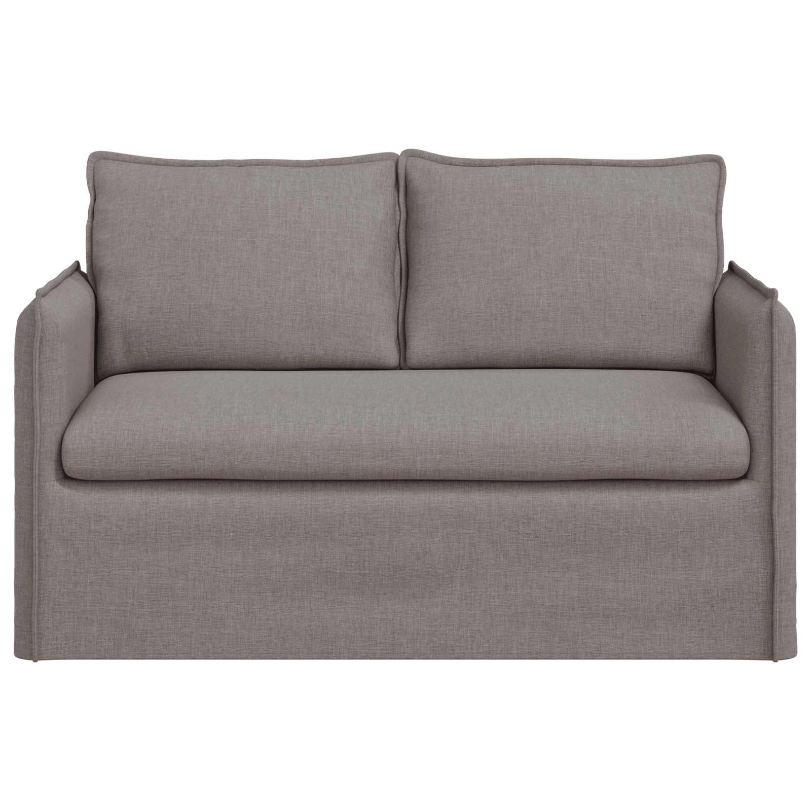 Bank 120cm Taupe Metaal