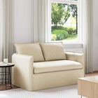 Cream Sofa 136 x 82 x 85 cm Fabric