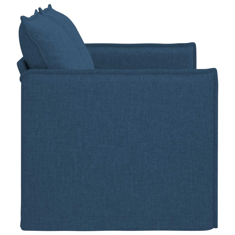 Bank Blauw 195 x 82 x 85 cm Metaal