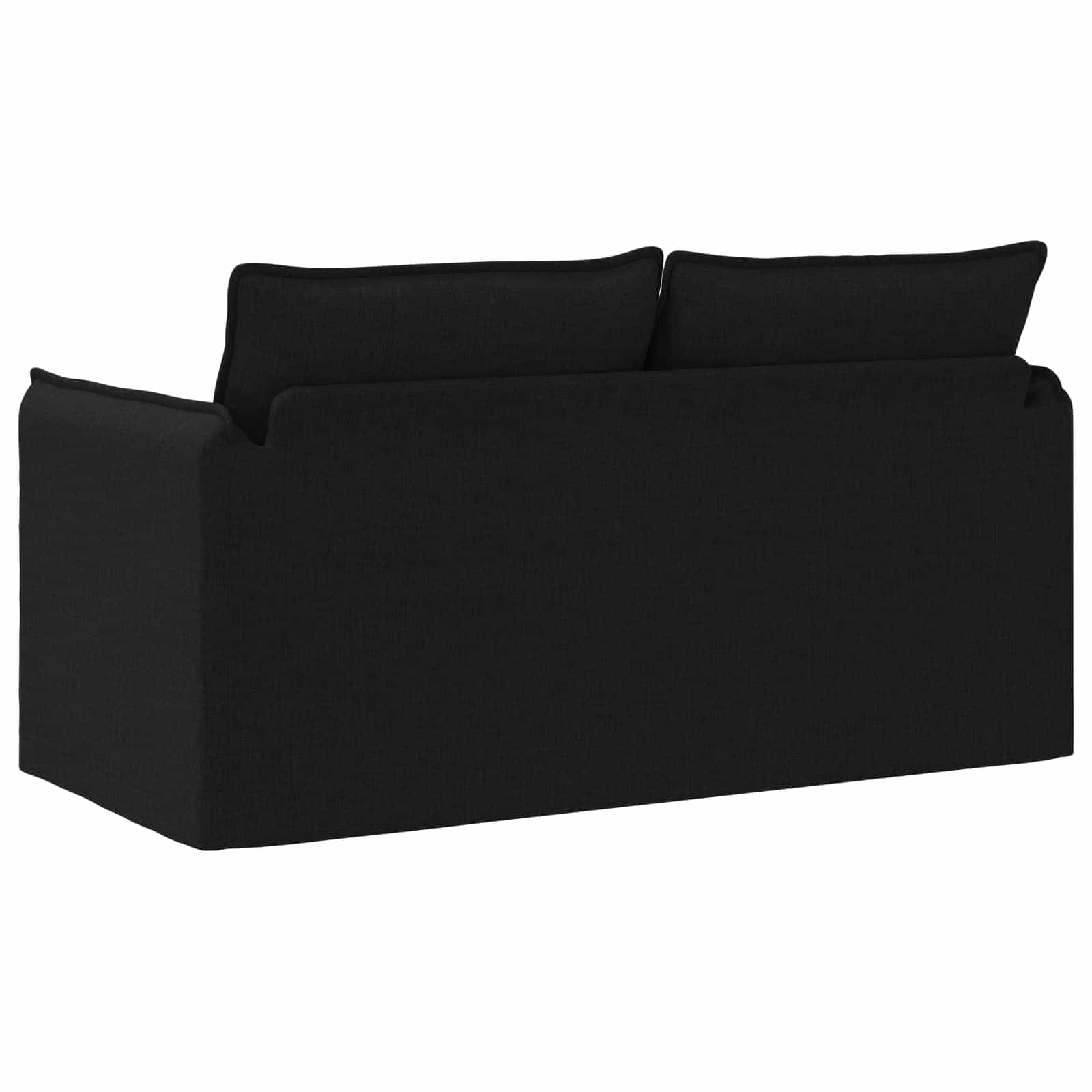 Bank Zwart 195 x 82 x 85 cm Metaal