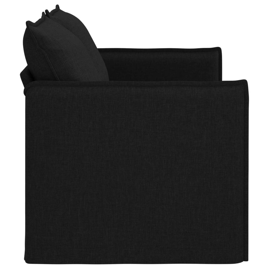Bank Zwart 195 x 82 x 85 cm Metaal