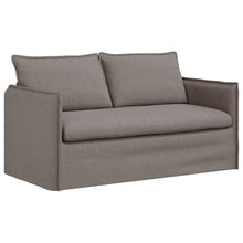 Bank Taupe 195 x 82 x 85 cm Metaal