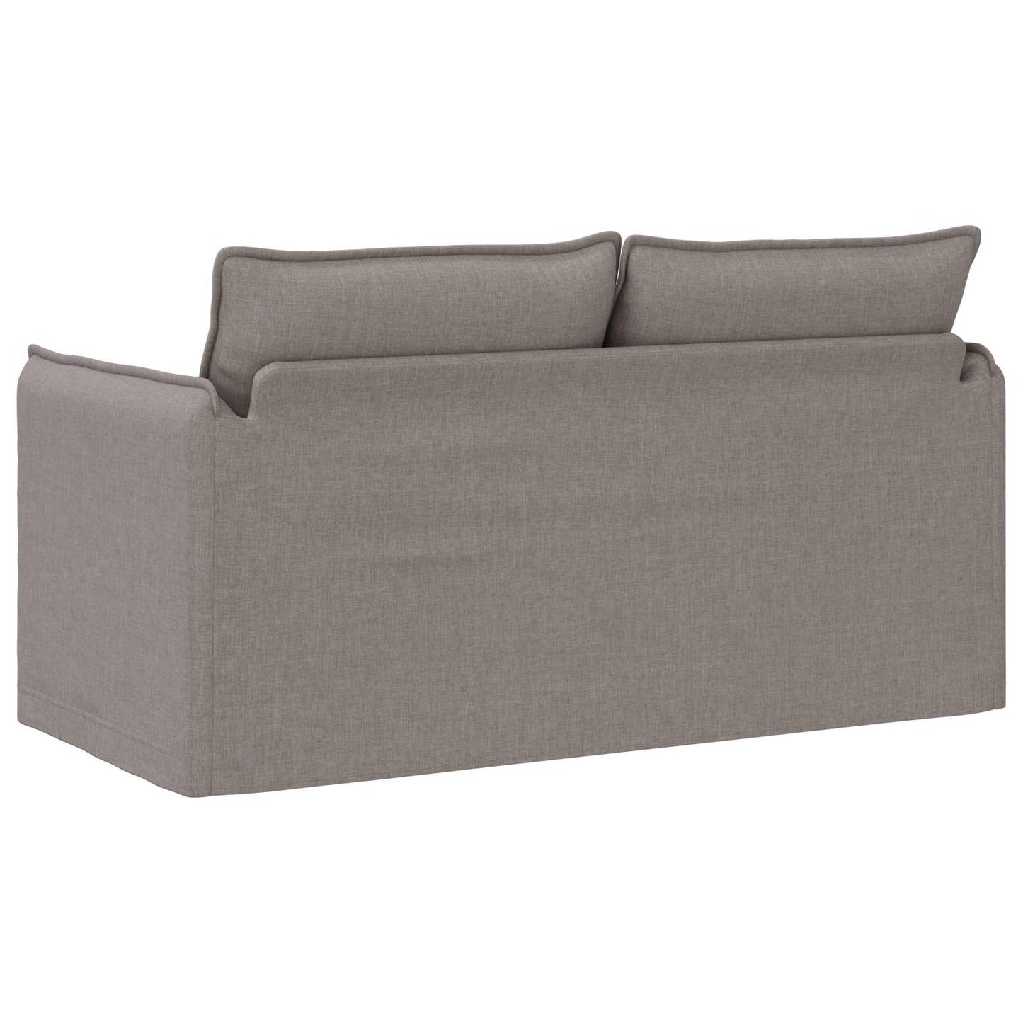 Bank Taupe 195 x 82 x 85 cm Metaal