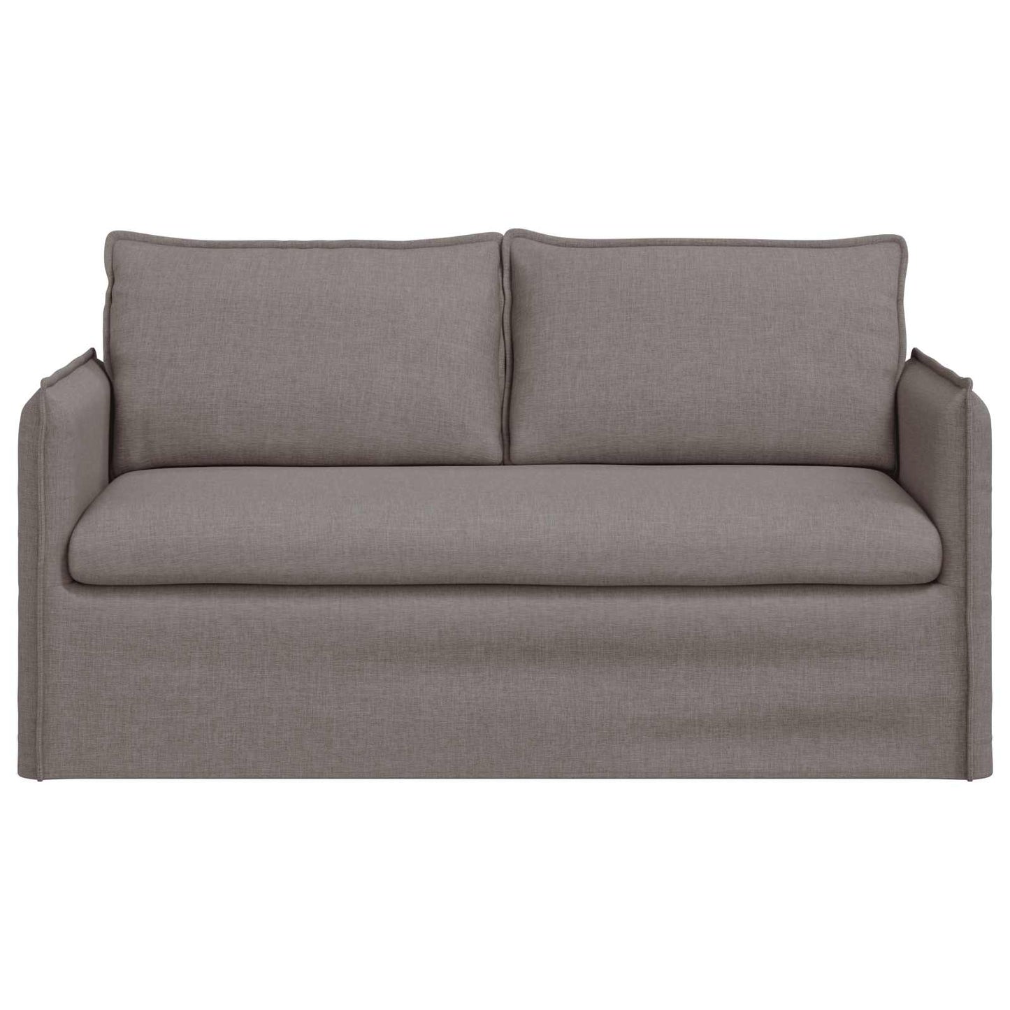 Bank Taupe 195 x 82 x 85 cm Metaal