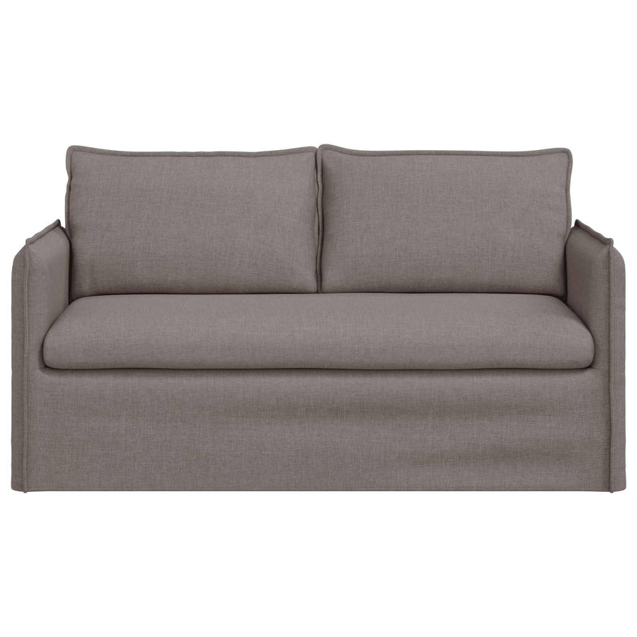 Bank Taupe 195 x 82 x 85 cm Metaal