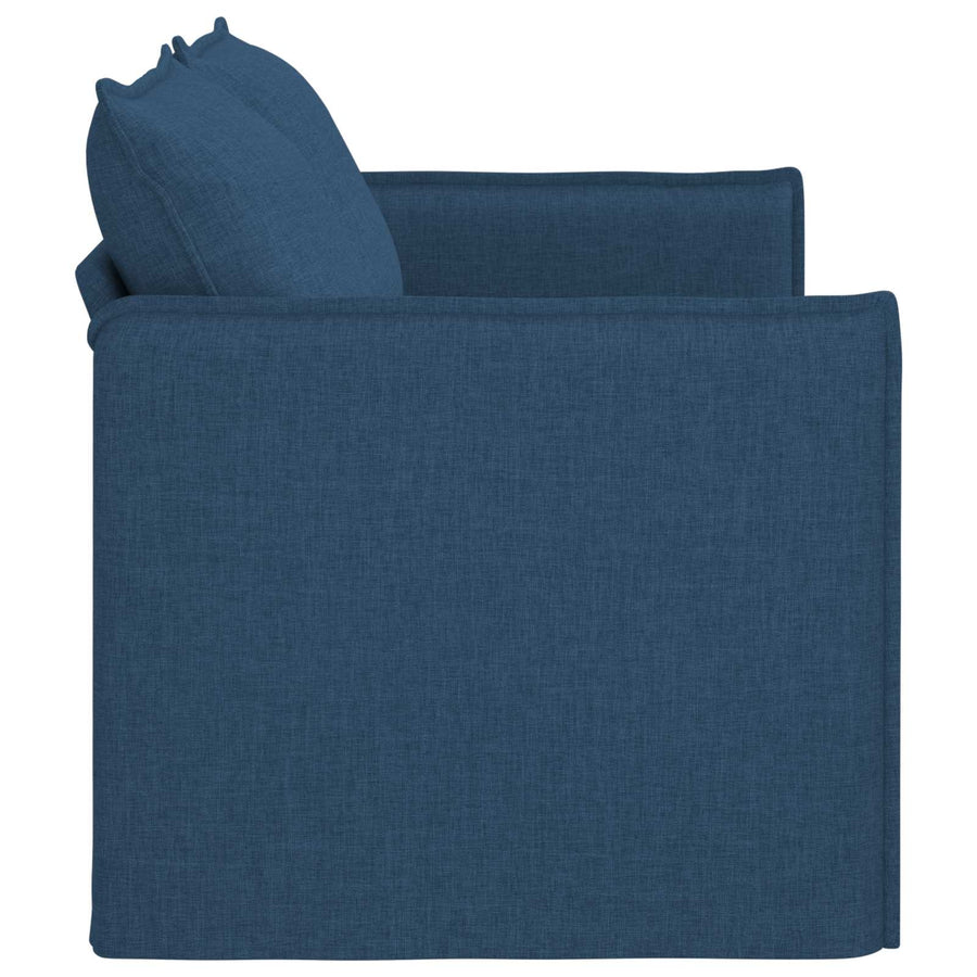 Bank Blauw 195 x 82 x 85 cm Metaal
