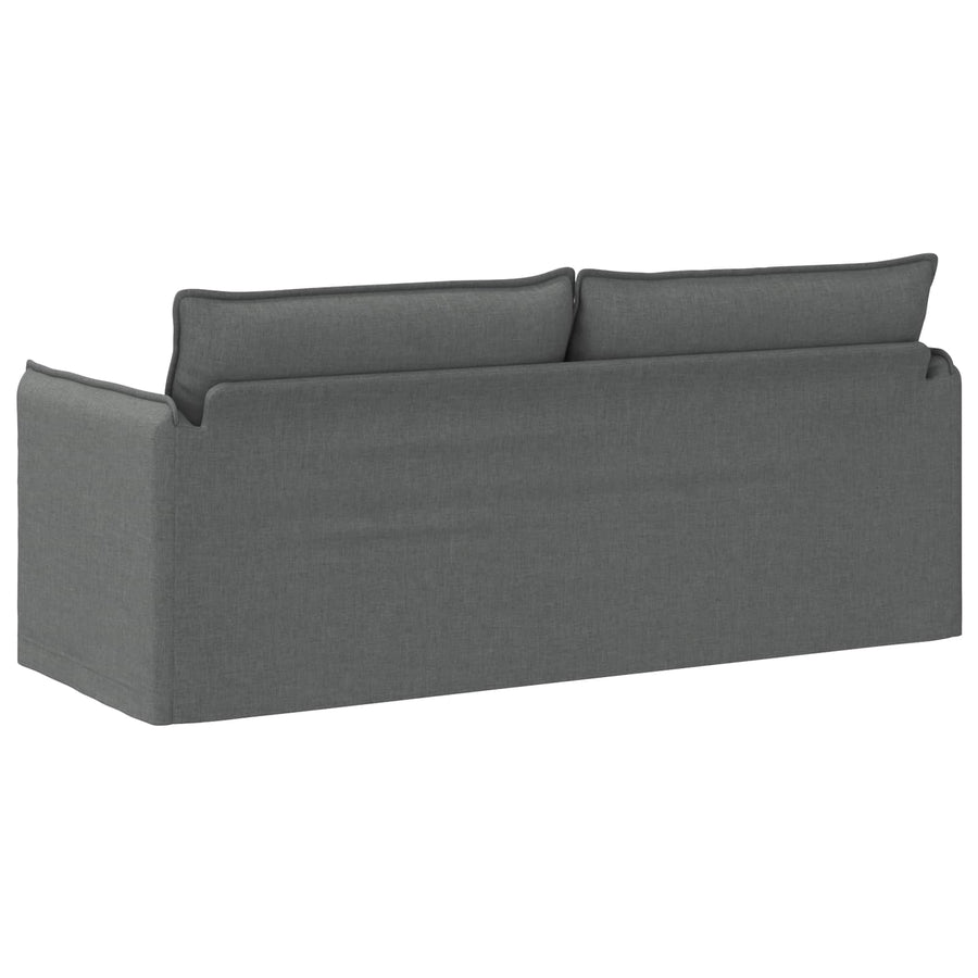 Bank Donkergrijs 195 x 82 x 85 cm Metaal
