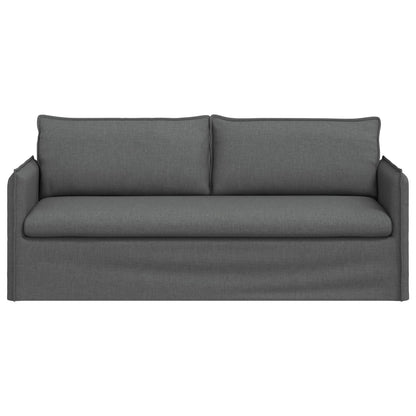 Bank Donkergrijs 195 x 82 x 85 cm Metaal