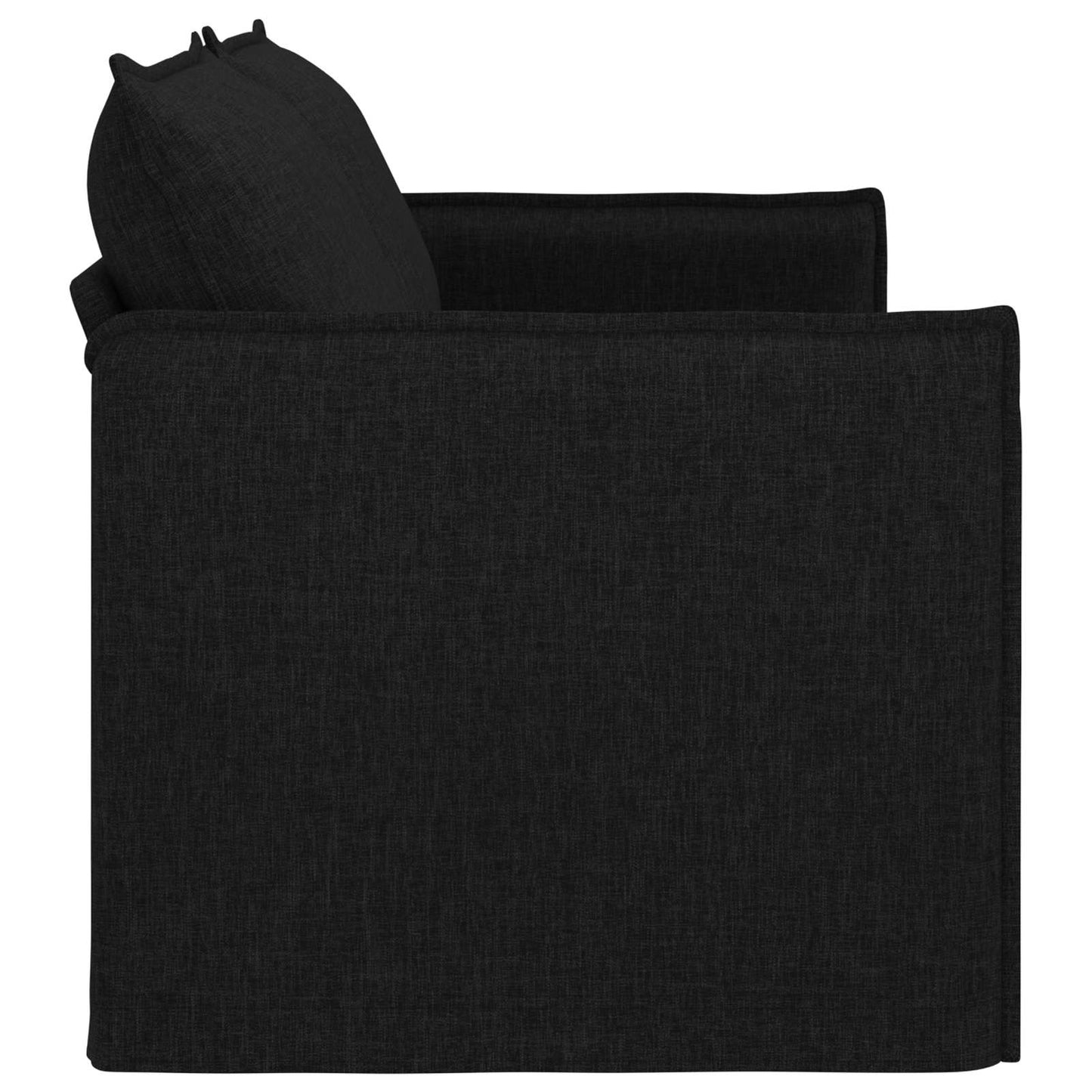 Bank Zwart 195 x 82 x 85 cm Metaal