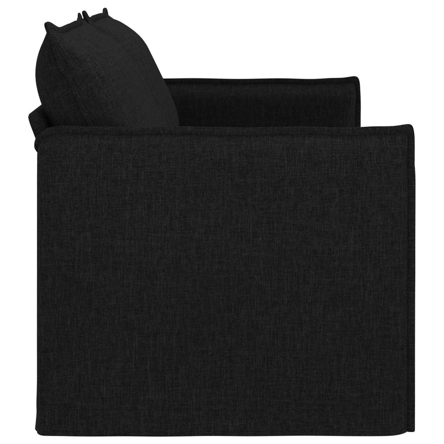 Bank Zwart 195 x 82 x 85 cm Metaal