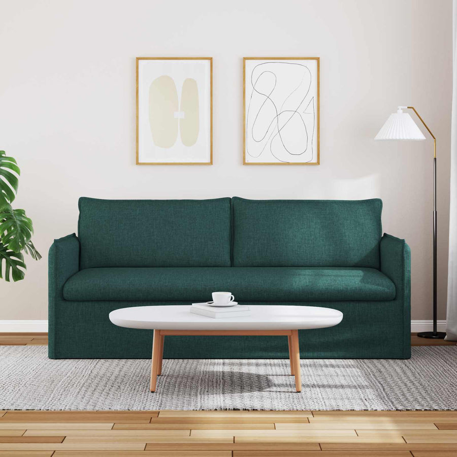 Bank Donkergroen 195 x 82 x 85 cm Metaal