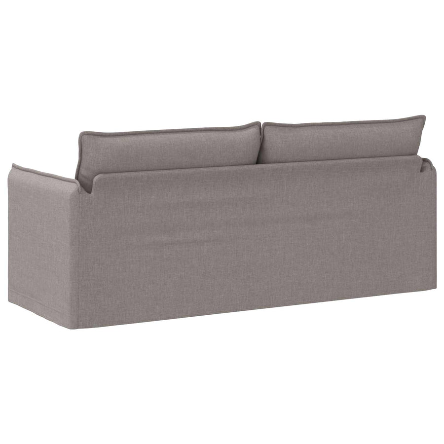 Bank Taupe 195 x 82 x 85 cm Metaal