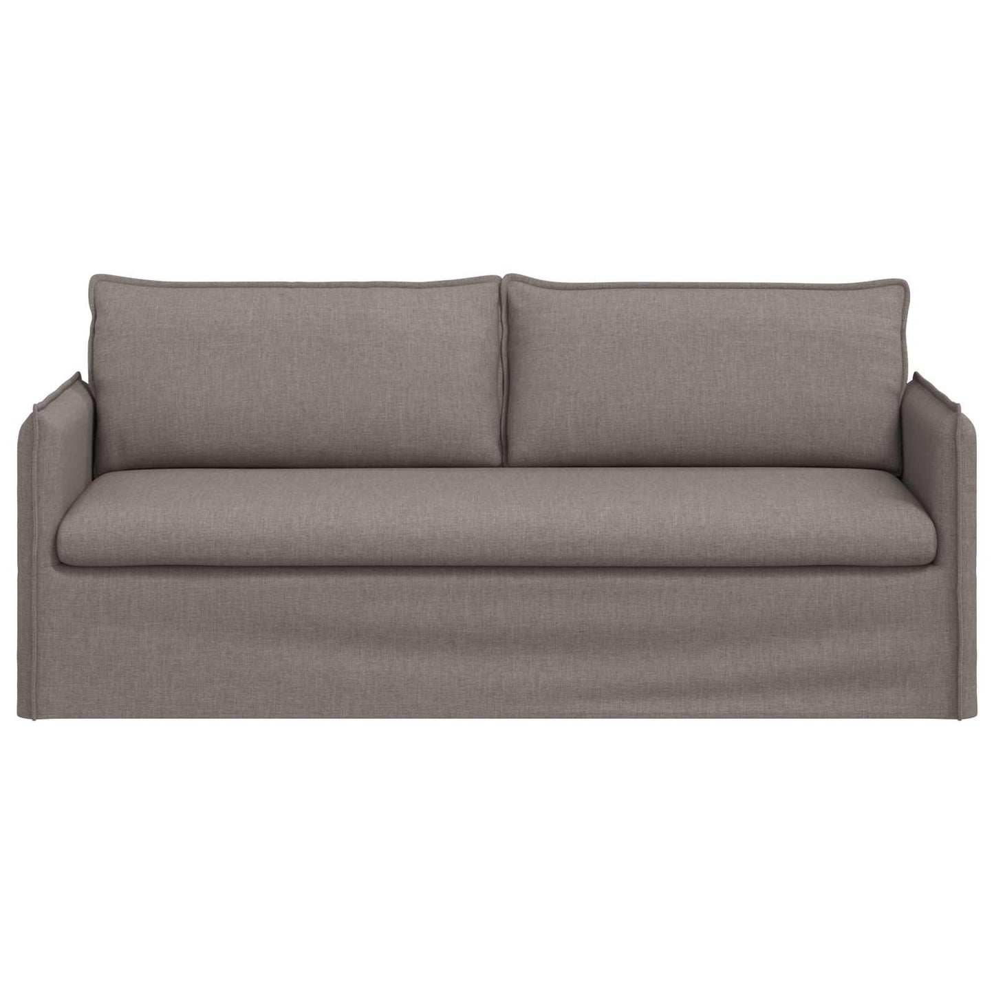 Bank Taupe 195 x 82 x 85 cm Metaal