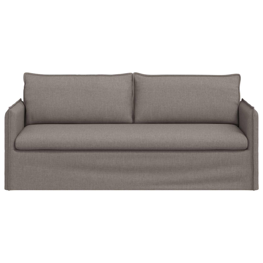 Bank Taupe 195 x 82 x 85 cm Metaal