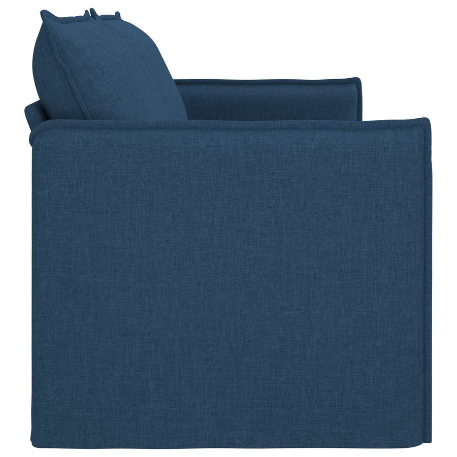 Bank Blauw 195 x 82 x 85 cm Metaal