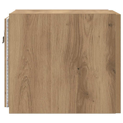 TV Wandkast Ambachtelijk eiken 30,5 x 35 x 30 cm Bewerkt hout