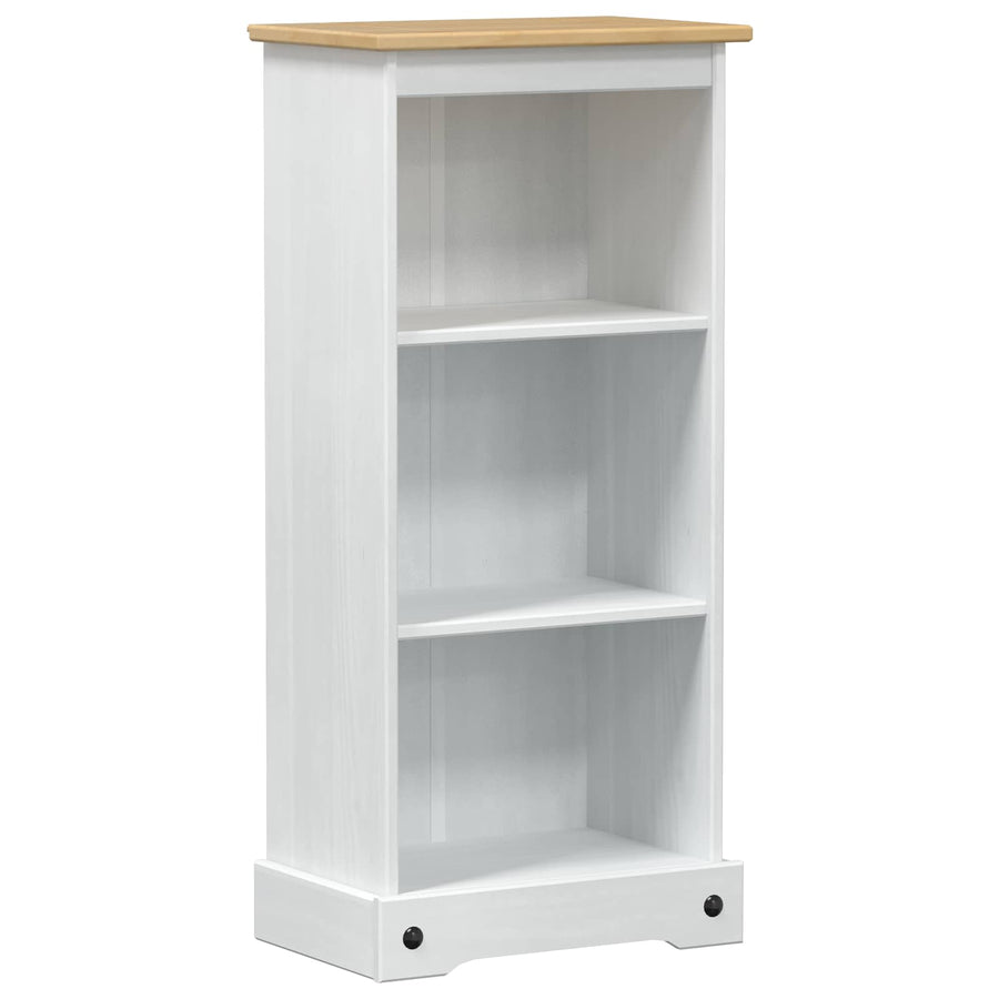 Boekenkast Wit 46 x 29 x 100 cm Massief grenenhout