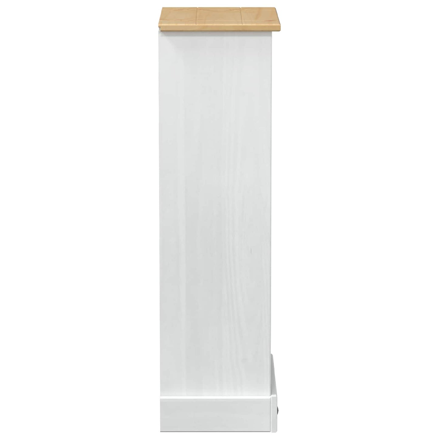 Boekenkast Wit 46 x 29 x 100 cm Massief grenenhout