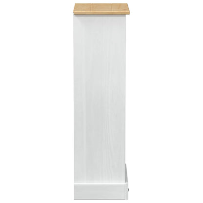 Boekenkast Wit 46 x 29 x 100 cm Massief grenenhout