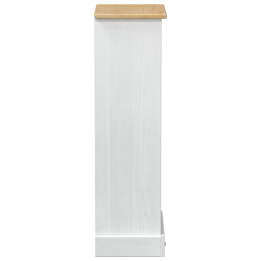 Boekenkast Wit 46 x 29 x 100 cm Massief grenenhout