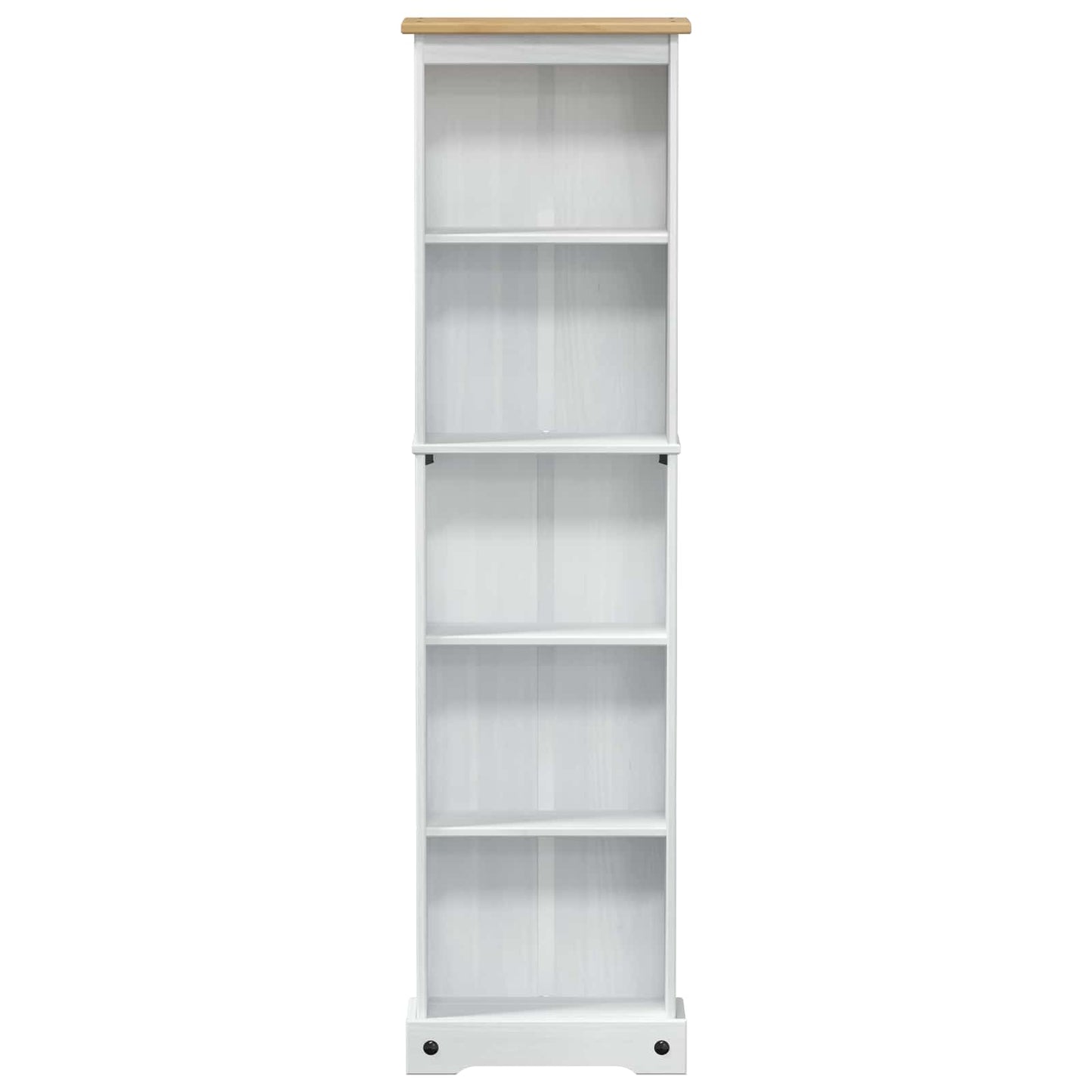 Boekenkast Wit 46 x 20 x 170 cm Massief grenenhout