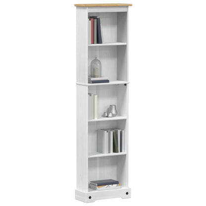 Boekenkast Wit 46 x 20 x 170 cm Massief grenenhout